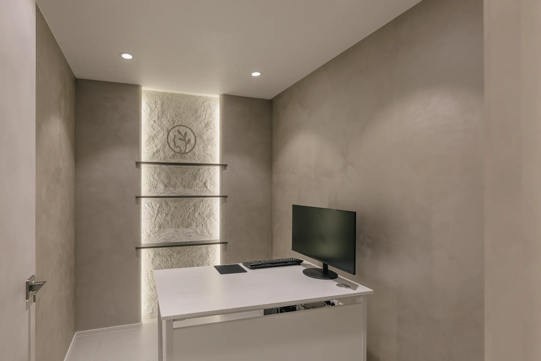 Ruang konsultasi di THE Beautiful Clinic, Nonhyeon, Seoul, tempat analisis kulit dilakukan
